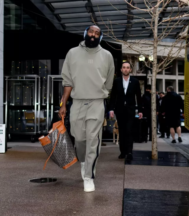 Adidas One Model x Fear of God Athletics worn by James Harden on the Instagram account @jharden13