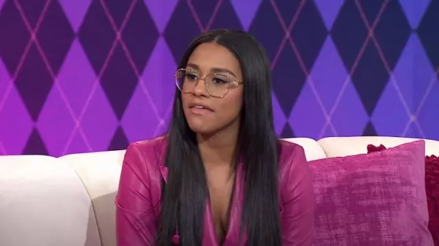 Lunettes de vue Versace VE1283 portées par Ariana DeBose comme on le voit dans Today with Hoda & Jenna le 1er février 2024