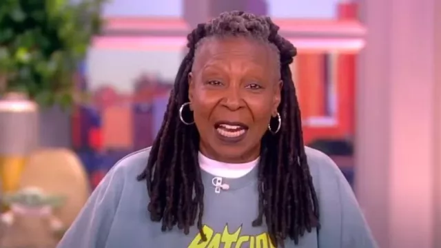 Spirit Jersey Classic Batgirl worn by Whoopi Goldberg as seen in The View on February 1, 2024