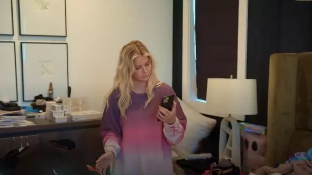 Boys lie Pink Stud Ther­mal Long Sleeve worn by Ariana Madix as seen in Vanderpump Rules (S11E01)