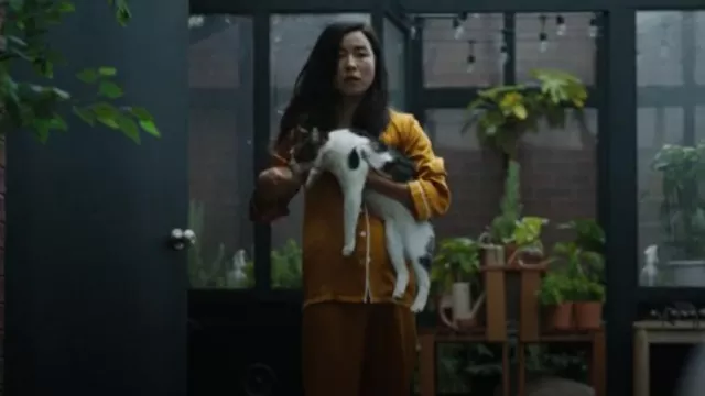 Ensemble de pyjama Madewell en tricot porté par Jane Smith (Maya Erskine) comme on le voit dans Mr. & Mrs. Smith (S01E02)