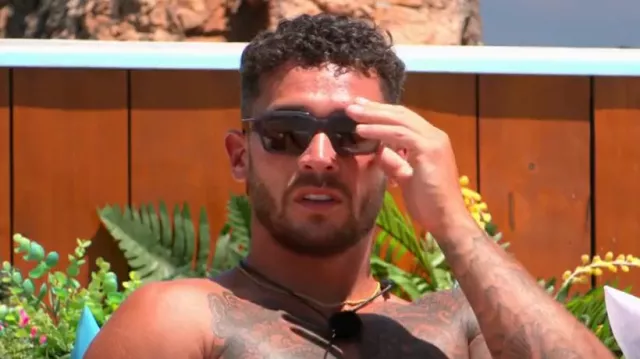 Prada PR 02ZS Sunglasses worn by Callum Hole as seen in Love Island: All Stars (S01E21)