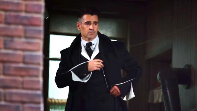 The magic wand of Percival Graves (Colin Farrell) in fantastic Animals