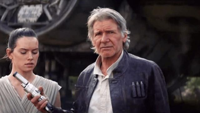 Le blouson en cuir de Han Solo (Harrison Ford) dans Star Wars 7