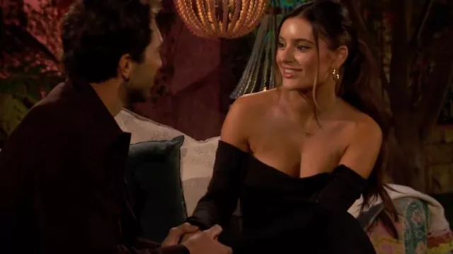 Princess Polly Maida Maxi Dress In Black worn by Lexi Young as seen in The Bachelor (S28E03) | Spotern Princess Polly Maida Maxi Dress In Black worn by Lexi Young as seen in The Bachelor (S28E03) | Spotern