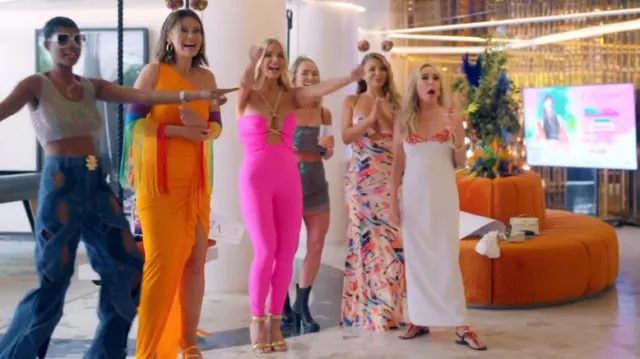 Gianvito Rossi Bijoux Heels portés par Alexia Echevarria comme on le voit dans The Real Housewives of Miami (S06E15)