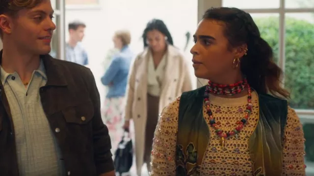 Mes Demoiselles Be­tu­la Jack­et worn by Simone Souter (Margherita Barbieri) as seen in Spellbound (S01E19)