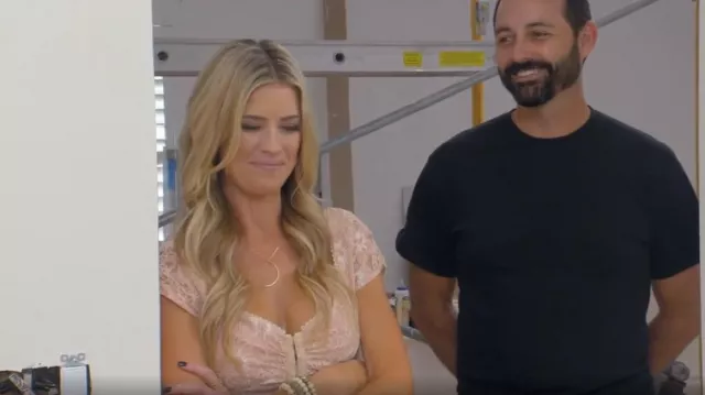 ASTR The Label Love Me Not Body­suit worn by Christina El Moussa as seen in Christina on the Coast (S04E04)
