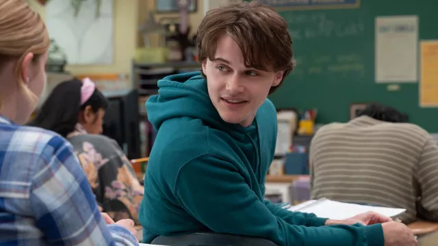 Green Hoodie worn by Aaron Samuels (Christopher Briney) as seen in Mean Girls