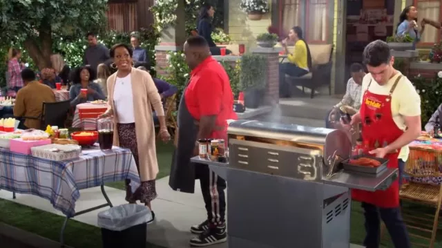 Adidas Original Top Ten Mid worn by Calvin Butler (Cedric the Entertainer) as seen in The Neighborhood (S06E01)