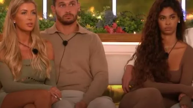 White Fox No Take Backs Play­sui worn by Jess Gale as seen in Love Island: All Stars (S01E26)