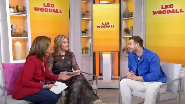 Polo Ralph Lauren Veste utilitaire en sergé portée par Leo Woodall comme on le voit dans Today with Hoda & Jenna le 13 février 2024