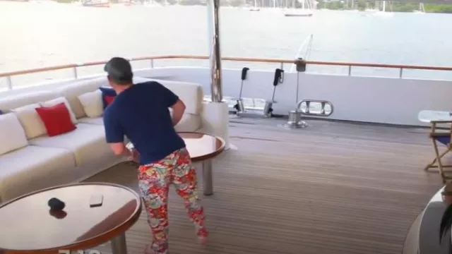Polo By Rl Print Pa­ja­ma as seen in Below Deck (S11E02)