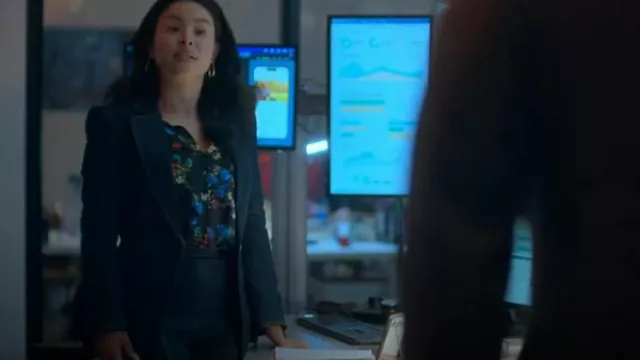 Cinq à Sept Long Lou Pants worn by Mariana Adams Foster (Cierra Ramirez) as seen in Good Trouble (S05E19)