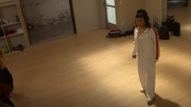 Topshop Track Jacket worn by Davia Moss (Emma Hunton) as seen in Good Trouble (S05E19)