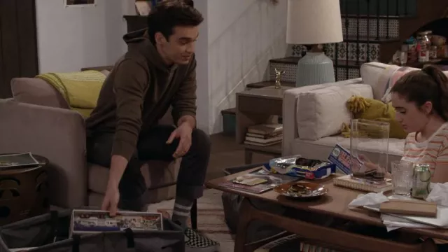 Vans Checkerboard Slip On Sneakers worn by Freddie Raines (Joey Bragg) as seen in Call Your Mother (S01E11)