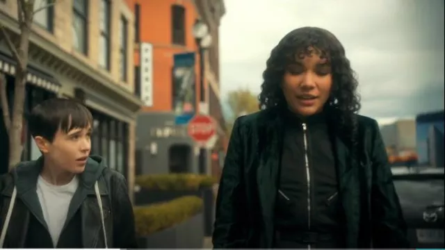 Stella McCartney Denim 4 Pocket Jumpsuit worn by Allison Hargreeves (Emmy Raver-Lampman) as seen in The Umbrella Academy (S03E02)