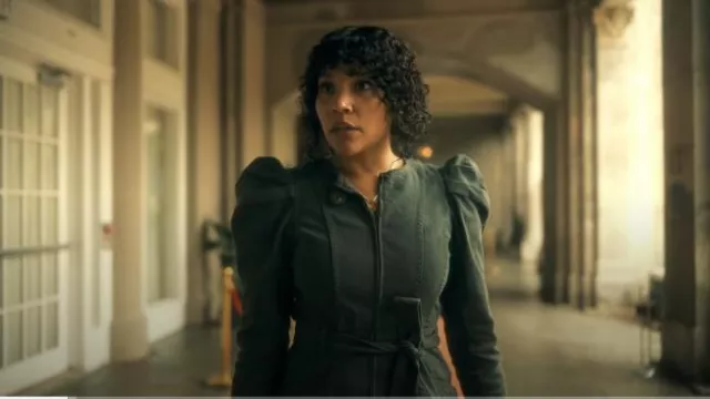 Mono de Ulla Johnson Pascal usado por Allison Hargreeves (Emmy Raver-Lampman) como se ve en The Umbrella Academy (T03E04)