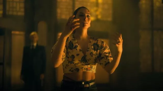 A.L.C. Rylan Top worn by Sloane Hargreeves (Genesis Rodriguez) as seen in The Umbrella Academy (S03E10)