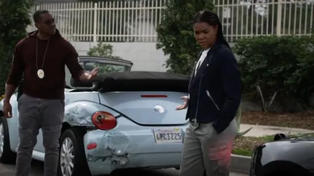 Blanknyc Suede Jack­et worn by Sydney Burnett (Gabrielle Union) as seen in L.A.'s Finest (S02E10)