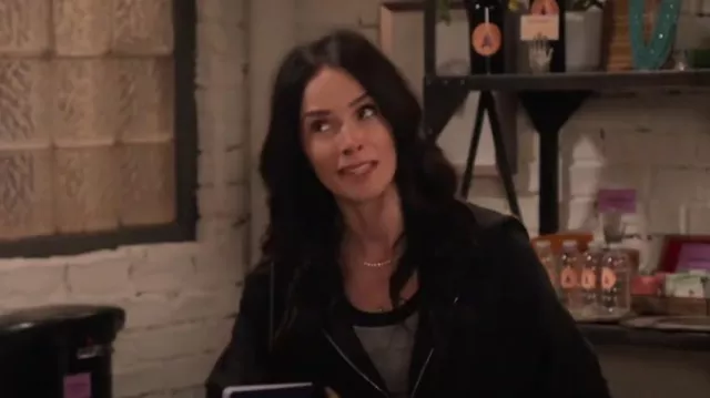 Sudadera con capucha Dries Van Noten Hasto usada por Julia Mariano (Abigail Spencer) como se ve en Extended Family (T01E11)