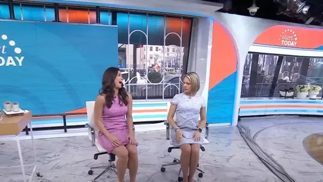Eliza J Tweed Sheath Dress worn by Dylan Dreyer as seen in Today on March 13, 2024