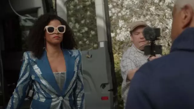 Pantalon Fashion Nova porté par Wickie Roy (Renée Elise Goldsberry) dans Girls5eva (S03E03)