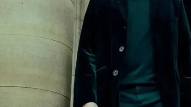 Black Velvet Coat worn by Parques (Àlex Brendemühl) in Furies TV series (Season 1)