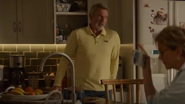 Helly Hansen Men's Transat Polo Shirt Endive Small worn by Stan (Sam Neill) as seen in Apples Never Fall (S01E04)