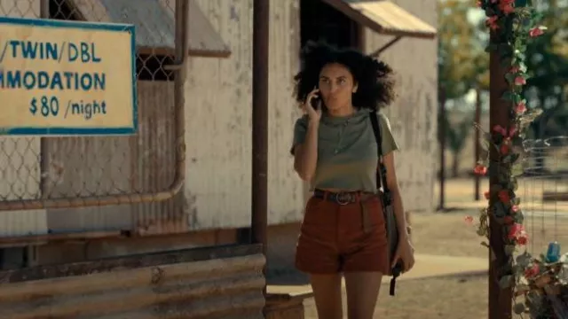 Thrills Koko Cord Short worn by Cassie (Perry Mooney) as seen in Population 11 (S01E06)