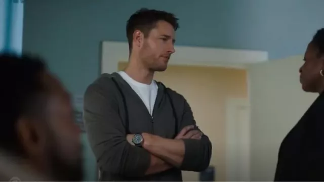 James Perse Vintage Cotton Zip-Front Hoodie worn by Colter Shaw (Justin Hartley) as seen in Tracker (S01E05)