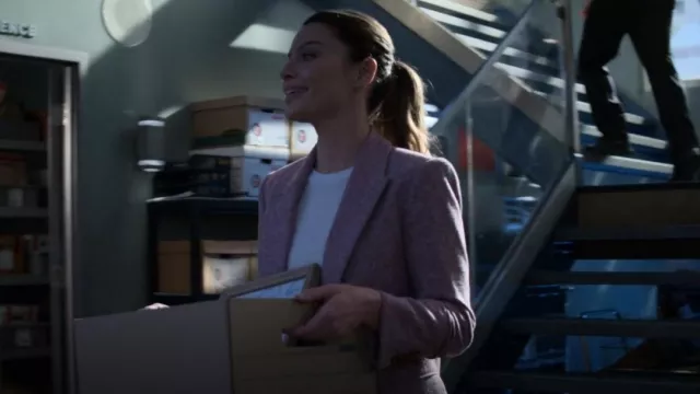 Veronica Beard Beacon Blazer worn by Chloe Decker (Lauren German) as seen in Lucifer (S06E10)