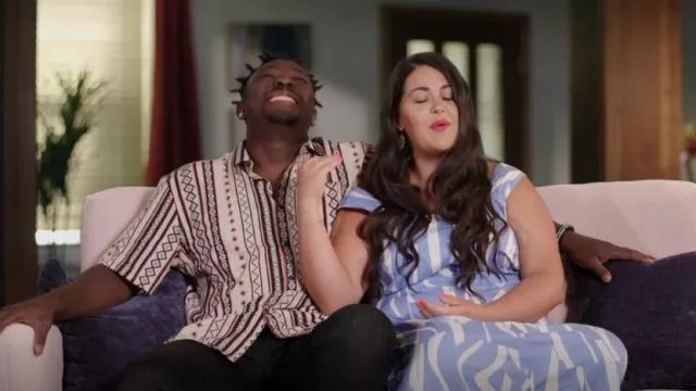 Mcedar Camisas abotonadas usadas por Kobe como se ve en 90 Day Fiancé: Happily Ever After? (S08E01)