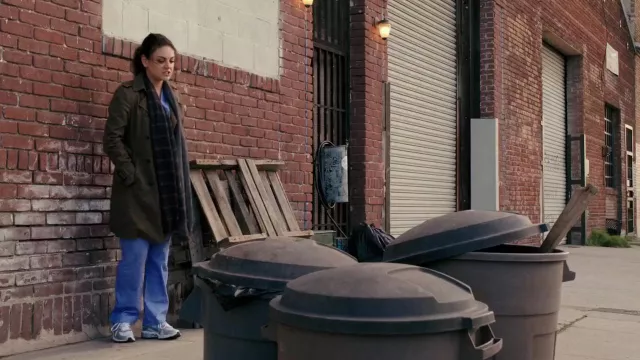 Nike Air Max Moto 9 sneakers worn by Dr. Sharon Gill (Mila Kunis) in The Angriest Man in Brooklyn movie