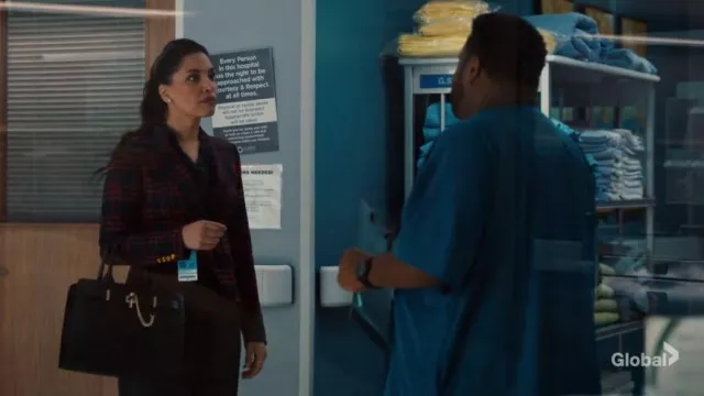 Call it Spring Luxx101 Bag worn by Kate Faulkner (Rachael Ancheril) as seen in Nurses (S02E03)