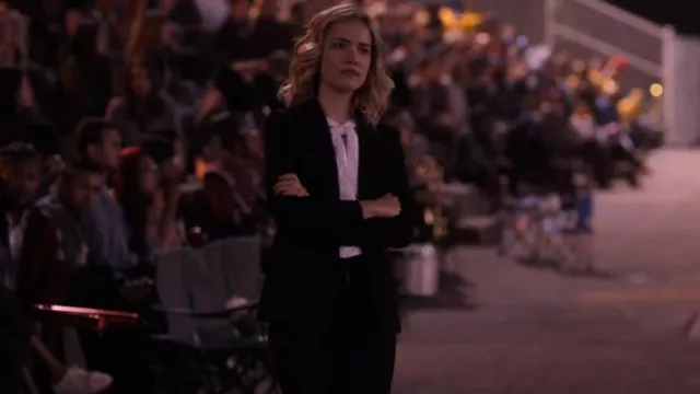 Rag & Bone Lexington Blazer worn by Colette French (Willa Fitzgerald) as seen in Dare Me (S01E10)