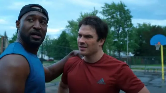 Adidas Own The Run T-Shirt worn by Luther Swann (Ian Somerhalder) as seen in V Wars (S01E03)