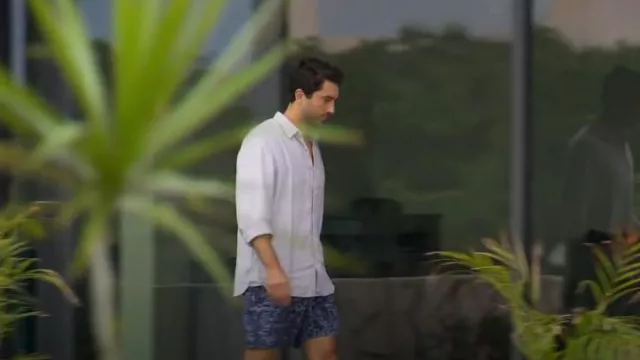 Vilebrequin Moorea Octopus-Print Swim Shorts worn by Joey Graziadei as seen in The Bachelor (S28E11)