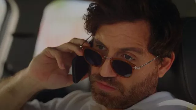 Oliver Peoples Op-506 Sun Sunglasses worn by Mike Valentine (Édgar Ramírez) as seen in Florida Man (S01E04)