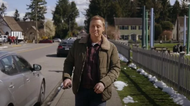 Only & Sons Men's Onsshore Pilot Jacket worn by Harry Vanderspeigle (Alan Tudyk) as seen in Resident Alien (S03E07)
