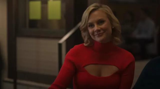 Nbd Toula Suéter usado por el Agente O'Connor (Kiva Jump) como se ve en Las Chicas en el Autobús (S01E04)
