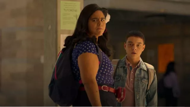 Unique Vintage Sailor Trousers worn by Jasmine (Jessica Marie Garcia) as seen in On My Block (S04E01)