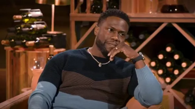 Giorgio Armani Long-sleeved virgin-wool jumper worn by Kevin Hart as seen in Hart to Heart (S02E06)