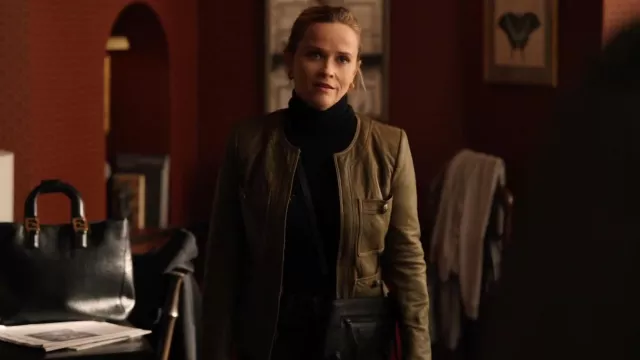 Veronica Beard Shianti Jacket portée par Bradley Jackson (Reese Witherspoon) dans The Morning Show (S02E06)