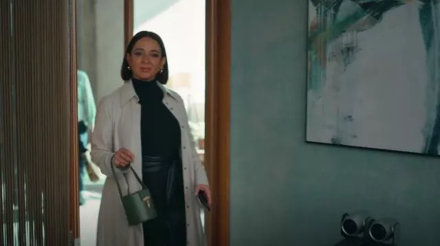 Doen Sophie Bag worn by Molly Novak (Maya Rudolph) as seen in Loot (S02E01)