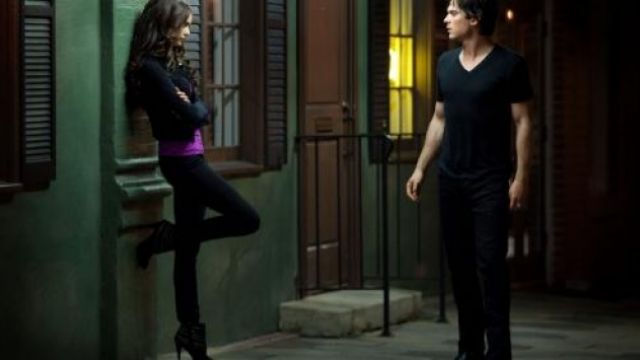 The boots Katherine Pierde in The Vampire Diaries