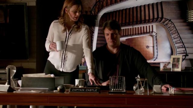 The abacus of Newton of Richard Castle in Castle