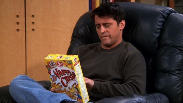 The Waffle Crisp, Joey Tribbiani (Matt LeBlanc) in Friends