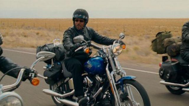 The motorcycle Harley-Davidson FXSTS Softail Springer, Bobby (Martin Lawrence in Wild Hogs