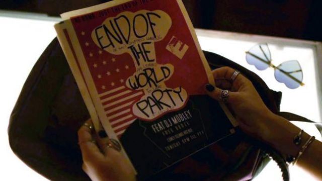 The poster red DJ Mobley in Mr. Robot S2